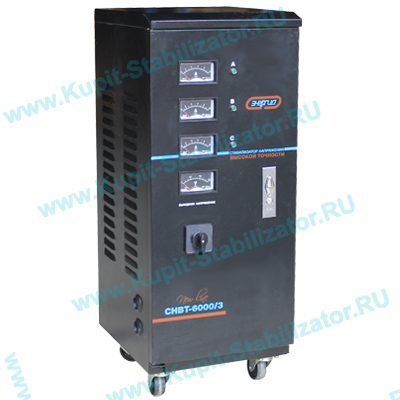 Купить в Рыбинске: Стабилизатор напряжения Энергия СНВТ-6000/3 Hybrid цена